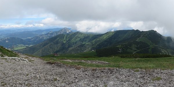 Wielki Krywań - Veľký Kriváň - panorama