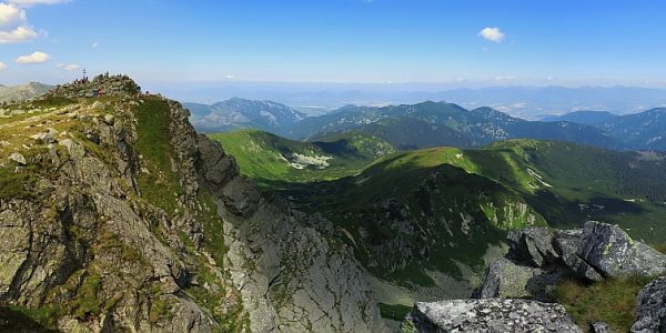 Widok na Dumbier i Niżne Tatry
